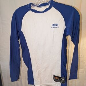Easton Blue and White Long Sleeve Shirt